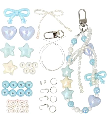 Amazon | MYmama 手芸用セット ゆめかわビーズ ストラップキット